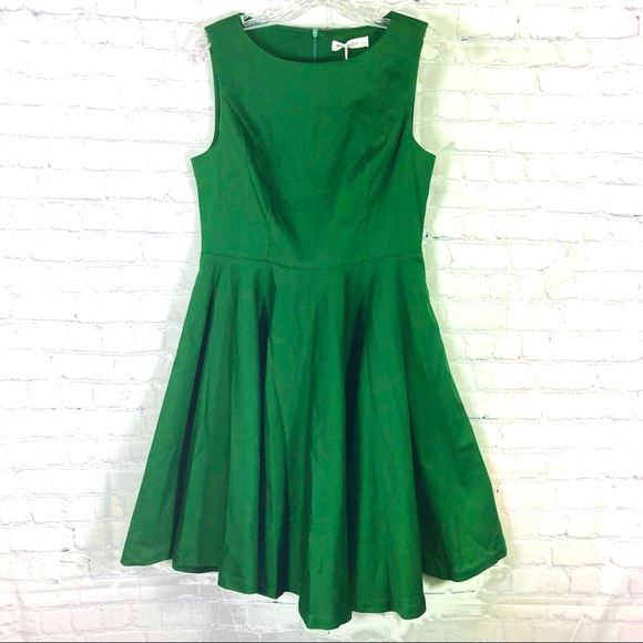 Grace Karin Dresses & Skirts - NWT Grace Karin Green A-Line Silhouette Sleeveless Midi Dress Size Medium